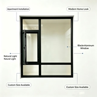 Ventana Acústica Insonorizada de Aluminio con Doble Acristalamiento para Edificios Urbanos
