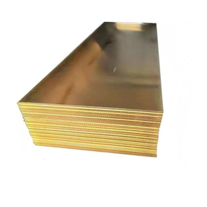 Venta Directa de Fábrica: Placa de Latón H62 H65, Corte a Medida, Especificaciones Completas, Corte Láser, Latón Cepillado, Placa de Bronce 40 - Product Image 1