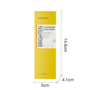 KORMESIC Vente en gros de marques privées Masque de boue nettoyant éclaircissant OEM Masque de boue Film de boue BPOM Marché indonésien - Product Image 6