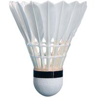 Volant de badminton professionnel en plumes d'oie naturelles, blanc, épaissi, avec coutures renforcées, haute durabilité, écologique, qualité tournoi