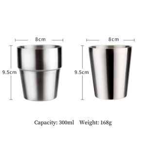 Tazza tazza d'oro in metallo a sublimazione personalizzata tazza da tè coreano tazza da bere acqua 304 acciaio inossidabile tazza da caffè a doppia parete - Product Image 5