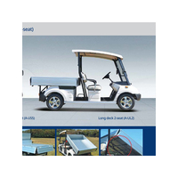 [HOWON EPS] Voiturette de golf à batterie au lithium à 2 places de haute qualité équipée de sécurité ABS KOTRA