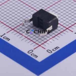 STP-1250 Tactile Switch Through hole Component (THT),3.5x6mm Switch Single Pole Single Throw Rectangle Button 1.8N Through Hole - Product Image 1