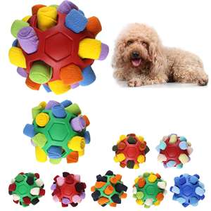 El más vendido Eco-Friendly TPR Pet Chew Toy Cute <span class=keywords><strong>Dog</strong></span> Blind Box con rompecabezas de goma oculto Olor Bola con fugas para perros - Product Image 1