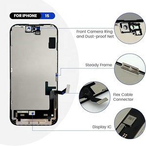Écran OLED de 6,8 pouces de qualité supérieure pour 15 Pro <span class=keywords><strong>Max</strong></span>, remplacement de l'écran tactile avec garantie d'un an, livraison rapide - Product Image 5