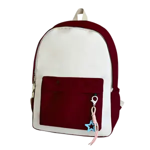 Toptan özel fabrika eğlence moda seyahat sırt çantası büyük kapasiteli yüksek kaliteli kumaş sırt çantası su geçirmez okul çantası