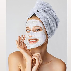 Turbante per Capelli Personalizzato con Logo Ricamato, Asciugatura Rapida, Super Assorbente, Traspirante in Microfibra per Salone, Barbiere, Spa, Bagno, per Ragazze - Product Image 5