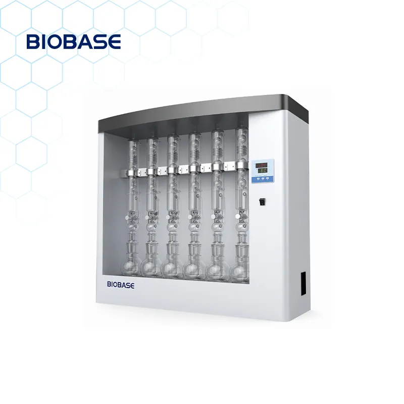 Analizador de grasa BIOBASE Laboratorio de prueba rápida de grasa alimentaria y analizador médico para laboratorio