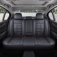 Housses de siège auto universelles en cuir imperméable, style professionnel, confortables, pour l'intérieur de la voiture, ensemble complet toutes saisons, vente en gros