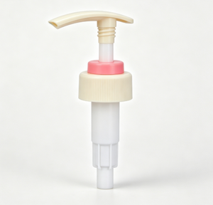 Bomba dosificadora de plástico PP 33/410 con cierre de rosca acanalado a prueba de fugas para botellas de champú, gel de ducha y cosméticos - Product Image 1
