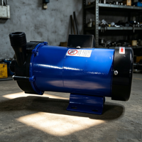 Pompe magnétique industrielle KDN-GF-5 K Dnny 90W en FRPP CFR ETFE, résistante aux produits chimiques, pompe à eau électrique pour le traitement des eaux usées, OEM