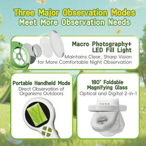 Microscopio Endoscopio Impermeable de Mano para Niños, Educativo, STEM, para Exploración de la Naturaleza y Aventuras al Aire Libre - Product Image 3