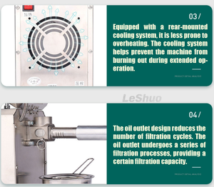 <span class=keywords><strong>Prensa</strong></span> <span class=keywords><strong>de</strong></span> <span class=keywords><strong>Aceite</strong></span> Pequeña <span class=keywords><strong>de</strong></span> Acero Inoxidable <span class=keywords><strong>para</strong></span> Prensado en Frío y Caliente <span class=keywords><strong>de</strong></span> Aceitunas, Cacahuetes, Semillas <span class=keywords><strong>de</strong></span> Girasol, Semillas <span class=keywords><strong>de</strong></span> Chía, Sésamo, Mini Coco, Nueces y Linaza - Product Image 4