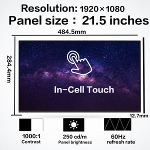 A3 A2 A1 SSA1 LM215WF9-SSA2หน้าจอ21.5นิ้วสำหรับ Dell AIO แผงทดสอบ - Product Image 1