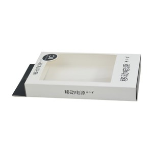 Tùy Chỉnh In Ấn Treo Hook Lỗ Chết Cắt Rõ Ràng PET <span class=keywords><strong>Window</strong></span> Tuck Top Powder Bank Hộp Bán Lẻ Cho Điện Thoại Phụ Kiện Bao Bì - Product Image 4