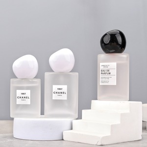 30ml 50ml Screw Top Frosted Glass <b>Empty</b> Perfume <b>Bottle</b> <b>Spray</b> Refillable Subpackage <b>Bottle</b> In Stock - Product Image 3