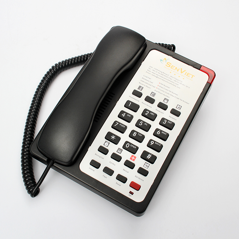 Полнофункциональный адаптируемые под требования заказчика логотип и ключи для определения телефон отеля настольный SIP телефон