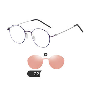 Miroir sans soudure <span class=keywords><strong>Clip</strong></span> ultra-léger sur lunettes de soleil sans vis Le cadre de lunettes peut être maché avec le cadre optique de la myopie 7911 - Product Image 3