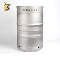 Baril de stockage de vin en acier inoxydable 316L de bonne qualité, 20L, 30L, 50L