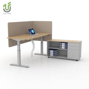 IULTRA Smooth Manual Assist Escritorio de pie hidráulico ecológico Diseño moderno para uso fuera de la red - Product Image 2