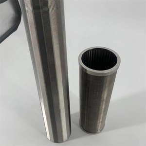 Thép không gỉ nêm Dây màn hình Johnson ống hình chữ V tùy chỉnh Lọc xi măng cát ống - Product Image 4