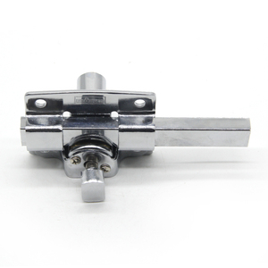 <span class=keywords><strong>Serratura</strong></span> a Scorrimento in Acciaio Inox, Chiavistello in Ferro, Lucchetto per Cancello con Chiavi - Product Image 6