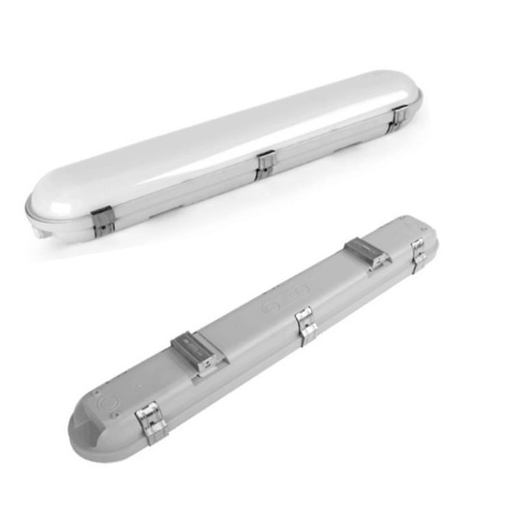 2 фута 4 фута 5 футов 40 Вт 60 Вт Ip65 Tri-proof потолочный светильник корпус водонепроницаемый Светодиодный линейный светильник Tri-proof Light