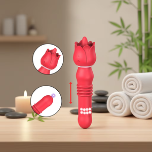 LOTUSIF - Vibrador Doble en Forma de Varita para Adultos, Segunda Generación, Producto Sexual, Varita de Masaje para Mujeres - Product Image 1