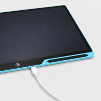 Tablette d'écriture LCD rechargeable de 16 pouces, effaçable, pour enfants, tablette graphique effaçable pour enfants, tablette d'écriture LCD pour enfants