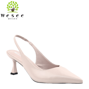 Женские кожаные босоножки с острым носком - Product Image 3