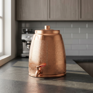 Distributeur d'eau en cuivre Atro avec robinet pour usage domestique - Product Image 4