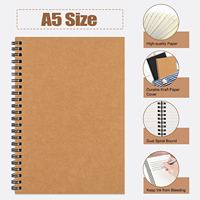 Promotion école écologique personnalisé votre propre conception cahier à spirale avec stylo