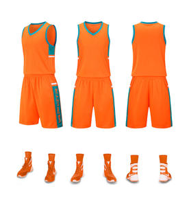 Conjuntos de Uniformes de Baloncesto Personalizados para Unisex |   Uniformes Deportivos de Verano 100% Poliéster para Estudiantes, Equipos y Entrenamiento Juvenil - Product Image 6