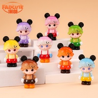 Ornement en résine de souris DMK personnalisé en gros Boîte aveugle congelée Adorable jouet de collection de bureau