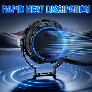 ไฟสปอร์ตไลท์ LED ขนาด 2.5 นิ้ว 20W สำหรับมอเตอร์ไซค์ ไฟหน้าแบบสองสี แดง-ดำ กันน้ำ ไฟตัดหมอก รุ่น MO-238 สำหรับรถ ATV รถยนต์ รถบรรทุก - Product Image 6