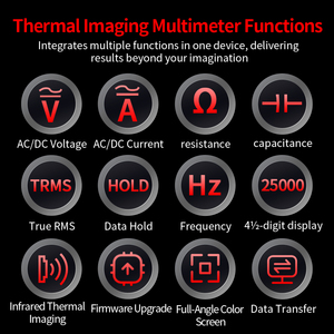 Termocamera a Infrarossi ZOYI ZT-R02, Risoluzione 96x96, Lunghezza d'Onda 8-14μm, Ricaricabile USB Type-C, Temperatura Regolabile - Product Image 5