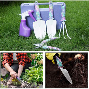Conjunto de Ferramentas de Jardim com Bolsa Personalizável, Conjunto de Ferramentas de Jardim Profissional em Aço, Diferentes Tamanhos e Formas, OEM Chinês de Alta Qualidade - Product Image 4