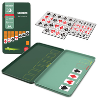 TOMMABO Dollartoys Dollar Item Store Promotion Jouets Échecs Tin Box Portable Ludo Jeu Mini Voyage Dames Jouet 2 Joueurs Jeux