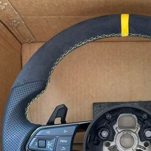 <span class=keywords><strong>Volante</strong></span> de Coche para <span class=keywords><strong>Audi</strong></span> A3 <span class=keywords><strong>A4</strong></span> A5 S3 S4 S5 RS3 B8.5 8P 8V C7 A6 A7 RS6 RS7 Q3 Q5 Q7 R8 TT TTS TTRS, <span class=keywords><strong>Volante</strong></span> de Alcántara - Product Image 3