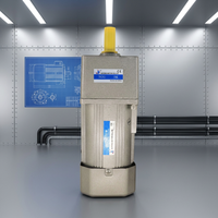 Moteur asynchrone à engrenages micro 220 V CA avec frein, faible taux de défaillance, pour petites machines d'emballage et accessoires textiles