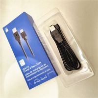Câble de charge USB original pour PlayStation 4 (PS4) Câble de données USB 6.5 de 2.0 pieds pour console et manette Accessoires de jeu