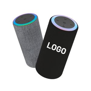 Haut-parleurs cylindriques portables étanches personnalisés avec fente pour carte, idéaux pour les promotions - Cadeaux 2026 - Product Image 1
