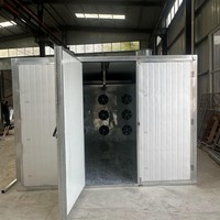 Professionele Voedsel Gedehydrateerde Machine 1000Kg Batch Drogen Auto Temp Controle Lage-Temperatuur Hete Lucht Voor De Verwerking Van Groenten En Fruit