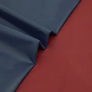 Venta directa de fábrica 380T nailon mate hidráulico anti-terciopelo algodón chaqueta abajo tela ligera