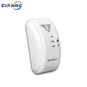 Ev AC220V doğal LPG LNG yanıcı gaz kaçak dedektörü ile ab veya 3 Pin fiş - Product Image 3