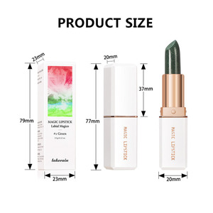 Nuevo <span class=keywords><strong>Labial</strong></span> Mágico, Venta al por Mayor de Fábrica, <span class=keywords><strong>Labial</strong></span> que Cambia de Color, Labiales Mágicos, Cambio de Color con la Temperatura, <span class=keywords><strong>Labial</strong></span> Mate - Product Image 3