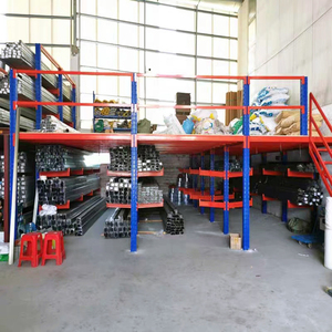 Sistem Rak Lantai Mezzanine Platform Kantor Penyimpanan Bertingkat Gudang Tugas Berat Baja Kustom Harga Pabrik - Product Image 6