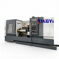 Torno CNC de Cama Inclinada HTC63s, Apto para Fabricación Automotriz, Equipos Médicos, Energía, Construcción Naval, etc., Buena Calidad, ISO, CE
