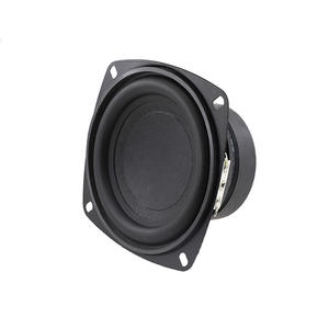 高保真 4 英寸 105 毫米方形低音炮 RGB LED 4 欧 30W 家用有线音箱 电池供电 现货 - Product Image 4