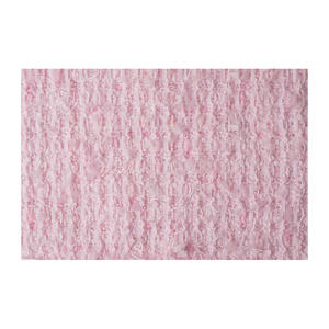 Tela Tweed Coreana Premium de Lujo, Malla Transparente Rosa con Textura Peluda, OEM y ODM, Textil Tejido Personalizado - Product Image 2